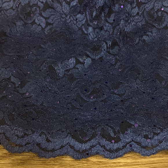 SHERRI HILL GOWN NWT ROYAL BLUESIZE 6 - Picture 7 of 16